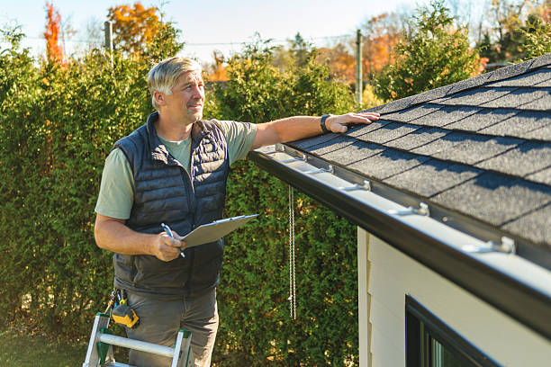 Professional Flat Roof Repair technician working in Half Moon Bay, CA